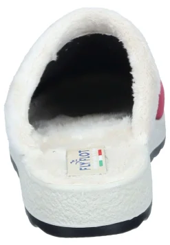 Damen Die moderne Hausfrau Hausschuhe rot