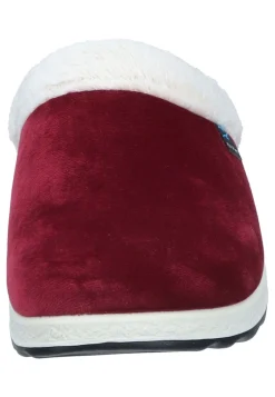 Damen Die moderne Hausfrau Hausschuhe rot