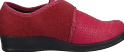 Damen Die moderne Hausfrau Hausschuhe rot