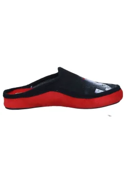 Damen Die moderne Hausfrau Hausschuhe rot