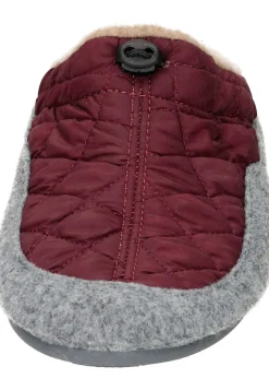 Damen Die moderne Hausfrau Hausschuhe rot