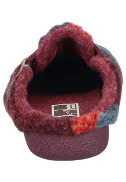 Damen Die moderne Hausfrau Hausschuhe rot