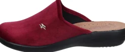 Damen Die moderne Hausfrau Hausschuhe rot