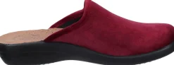 Damen Die moderne Hausfrau Hausschuhe rot