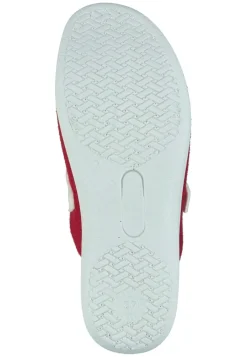 Damen Die moderne Hausfrau Hausschuhe rot