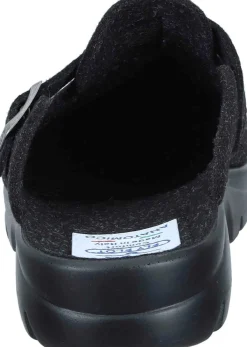 Herren Die moderne Hausfrau Hausschuhe schwarz