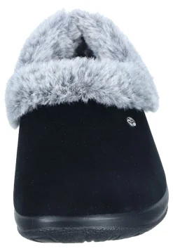 Damen Die moderne Hausfrau Hausschuhe schwarz