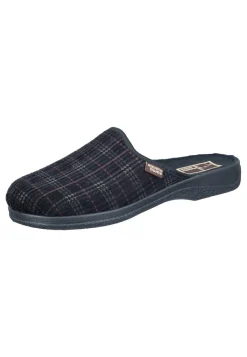 Herren Die moderne Hausfrau Hausschuhe schwarz