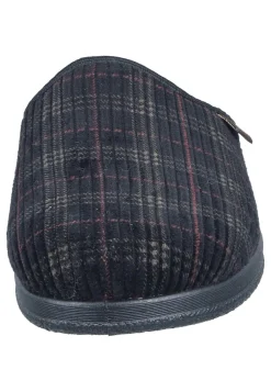 Herren Die moderne Hausfrau Hausschuhe schwarz