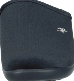 Damen Die moderne Hausfrau Hausschuhe schwarz