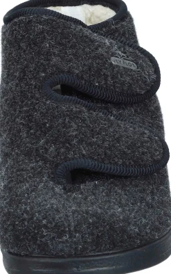 Damen Die moderne Hausfrau Hausschuhe schwarz