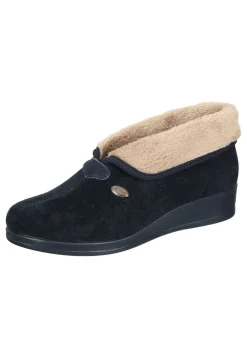 Damen Die moderne Hausfrau Hausschuhe schwarz