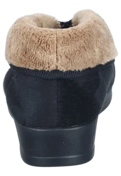 Damen Die moderne Hausfrau Hausschuhe schwarz