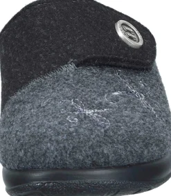 Damen Die moderne Hausfrau Hausschuhe schwarz