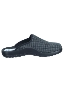 Herren Die moderne Hausfrau Hausschuhe schwarz