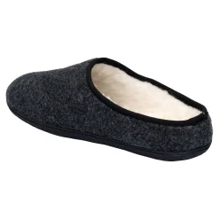 Damen Die moderne Hausfrau Hausschuh-Pantolette mit Wolle