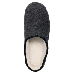 Damen Die moderne Hausfrau Hausschuh-Pantolette mit Wolle