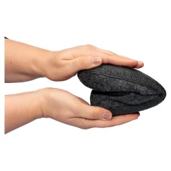 Damen Die moderne Hausfrau Hausschuh-Pantolette mit Wolle