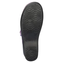 Damen Die moderne Hausfrau Hausschuh-Pantolette mit Wolle „Eva