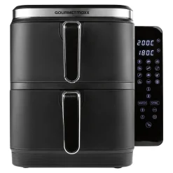 Die moderne Hausfrau Heißluftfritteuse „Doppeldecker“