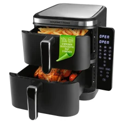 Die moderne Hausfrau Heißluftfritteuse „Doppeldecker“