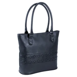 Damen Die moderne Hausfrau Henkeltasche „Blue“