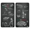Die moderne Hausfrau Herdabdeckplatte, 2er Pack Ristorante
