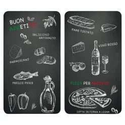 Die moderne Hausfrau Herdabdeckplatte, 2er Pack Ristorante