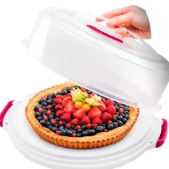 Die moderne Hausfrau Höhenverstellbarer Tortenbehälter