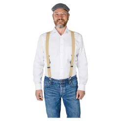 Herren Die moderne Hausfrau Hosenträger beige