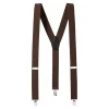 Herren Die moderne Hausfrau Hosenträger braun