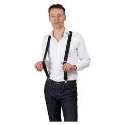 Herren Die moderne Hausfrau Hosenträger schwarz