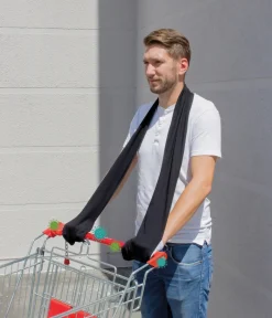 Damen Die moderne Hausfrau Hygiene-Schal schwarz