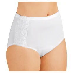 Die moderne Hausfrau Inkontinenz-Damenslip mit Spitze