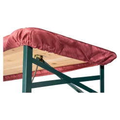 Die moderne Hausfrau Jacquard-Spanntischdecke beere