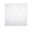 Die moderne Hausfrau Jacquard-Tischdecke "Jasmin" weiß