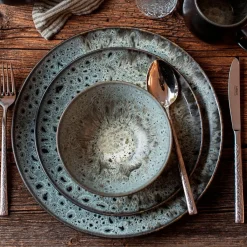 Die moderne Hausfrau Kaffeebecher-Set, Steinzeug Carellia Grau