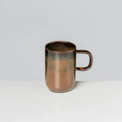 Die moderne Hausfrau Kaffeebecher-Set, Steinzeug Glockenklang