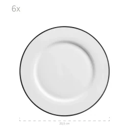 Die moderne Hausfrau Kaffeeservice, Porzellan Nola