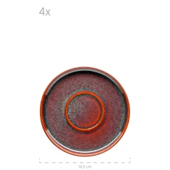 Die moderne Hausfrau Kaffeeservice, Steinzeug Elina Uno