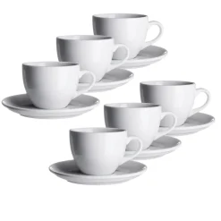 Die moderne Hausfrau Kaffeetassen-Set, Porzellan COLOMBIA