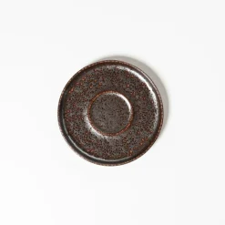 Die moderne Hausfrau Kaffeeuntertassen-Set, Steinzeug Glockenklang