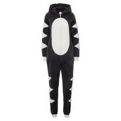 Damen Die moderne Hausfrau Katzen-Kuschelanzug „Blacky“