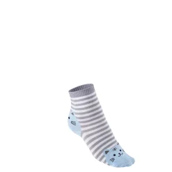 Die moderne Hausfrau Katzensocken "Minka", 3 Paar