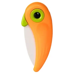 Die moderne Hausfrau Keramik-Klappmesser „Papagei“, 1 Stück