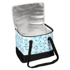 Die moderne Hausfrau Kühltasche blau