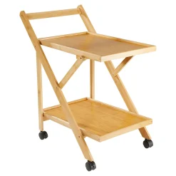 Die moderne Hausfrau Klapp-Servierwagen "Bambus"
