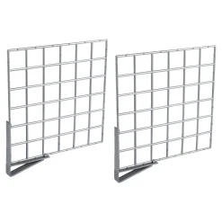 Die moderne Hausfrau Kleiderschrank-Organizer, Regaltrenner, 2 Stück