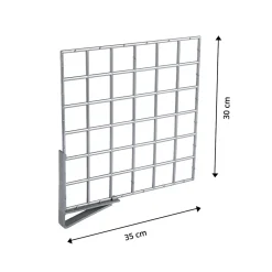 Die moderne Hausfrau Kleiderschrank-Organizer, Regaltrenner, 2 Stück