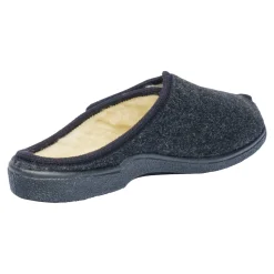 Damen Die moderne Hausfrau Klettpantoffel mit Schurwolle